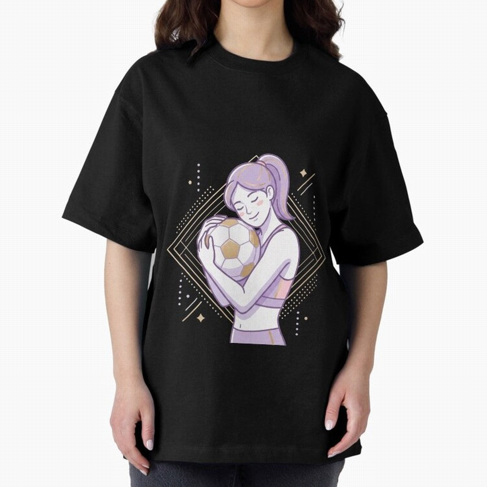 Emotional Soccer Girl Love for Football Classic T-Shirt Show Your Tournament Heart for FIFA World Cup 2026 Driven by Cristiano Ronaldo, Haaland and CR7, Spain and Netherlands Energy, Classic Soccer Heritage, Championship Pressure, Fan Loyalty and