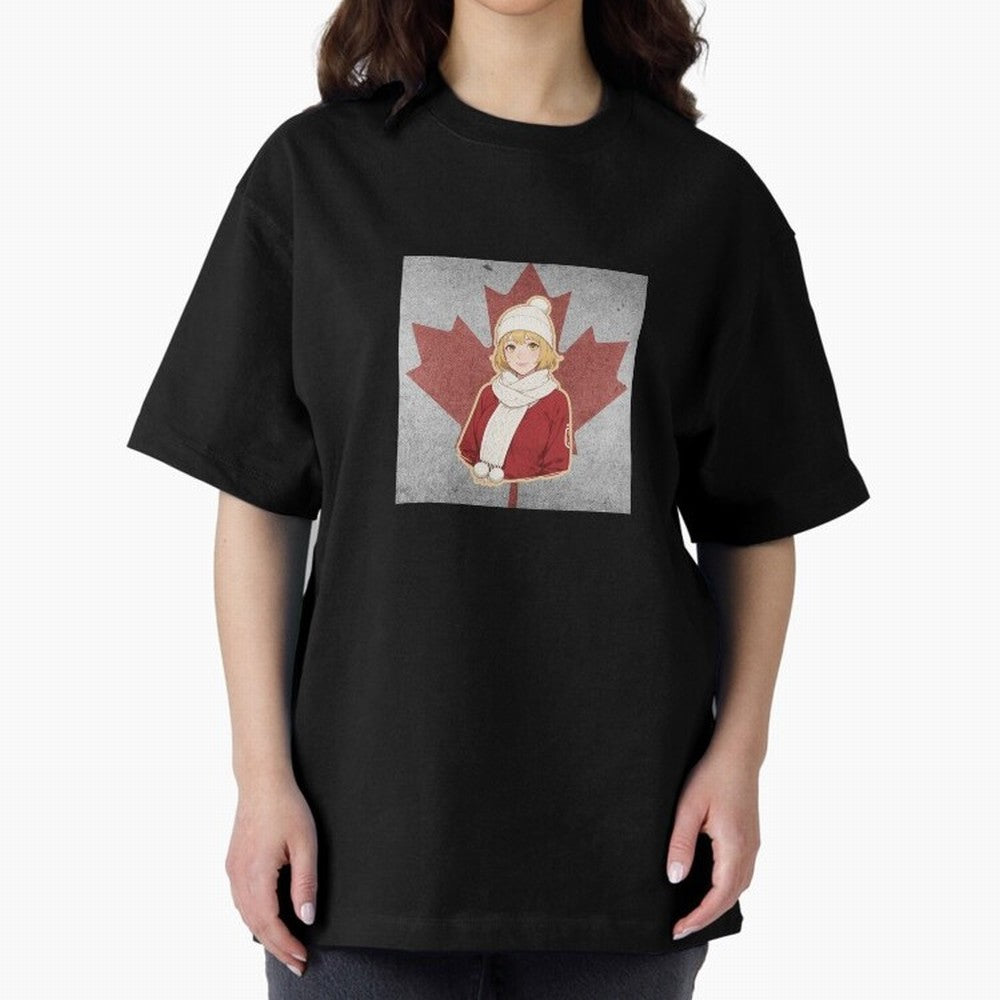 Canada Anime Football Fan Girl World Cup Edition Classic T-Shirt Show Your Love for FIFA World Cup 2026 Spirit, with Portugal, Spain and Germany, Messi, CR7 and Mbappe, Stadium Chants, National Pride, Trophy Dreams and Unforgettable Football