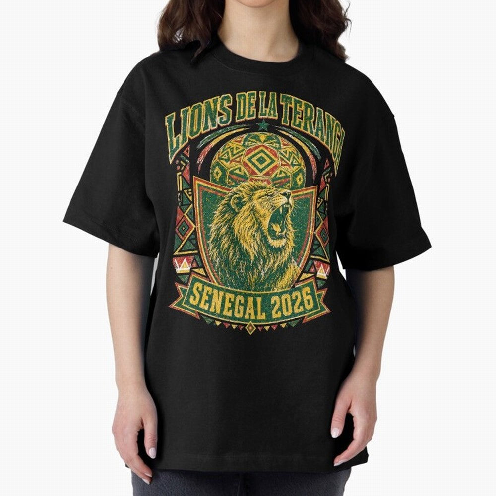 Lions De La Teranga Senegal 2026 World Cup Soccer T-Shirt Classic T-Shirt Follow Every Goal of Match Day Hype around FIFA World Cup 2026, CR7 and Messi, Argentina, Supporter Pride, Iconic Celebrations, Legendary Names and Global Match Day Energy;
