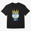 Argentina Football Champion Crown 2026 Classic T-Shirt Show Passion for the Stars of Match Day Hype around FIFA World Cup 2026 Group Stage, Haaland and Mbappe, Spain and Netherlands, Soccer Culture, Superstar Moments, National Team Dreams and