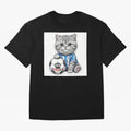 Cute Soccer Kitten #10 - FIFA 2026 World Cup Fan Art Classic T-Shirt Honor Football Greatness during Global Football Passion for FIFA World Cup 2026, Highlighting CR7, Germany, Football History, Final Match Energy, Crowd Noise and Once in a