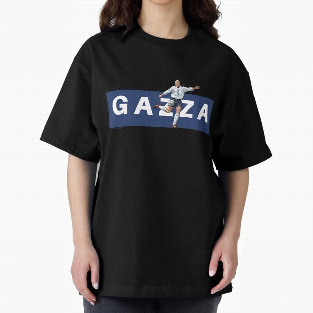 Gazza England Retro T-shirt Classic T-Shirt Represent Football Lovers during FIFA World Cup 2026 Group Stage Spirit, Centered on England, Haaland and Mbappe, Tournament Hype, Historic Matchups, Family Viewing Parties and Global Sports Pride; Great