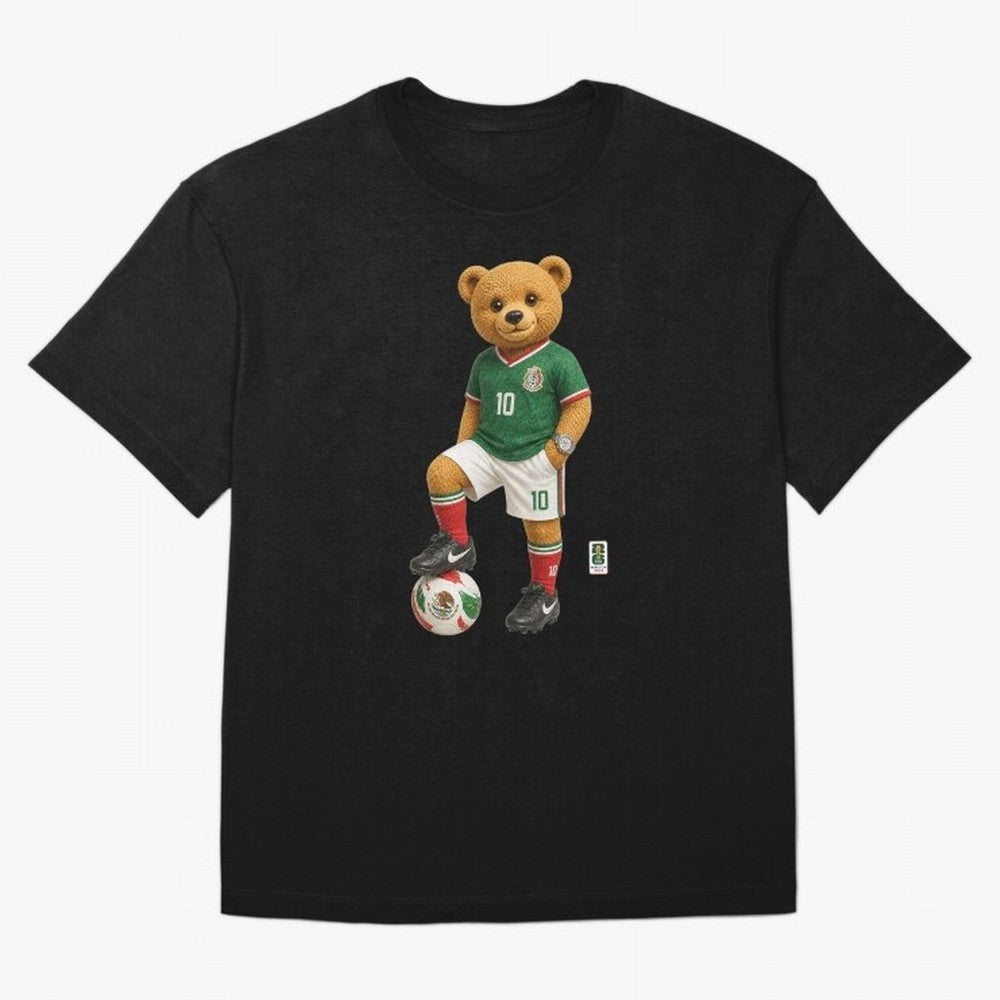 Mexico Soccer Bear World Cup Teddy Bear Classic T-Shirt Honor the Beautiful Game during FIFA World Cup 2026 Group Stage for Fans of Cristiano Ronaldo, Haaland and CR7 and Portugal, Bringing Match Day Excitement, Supporter Culture, Golden Goals and