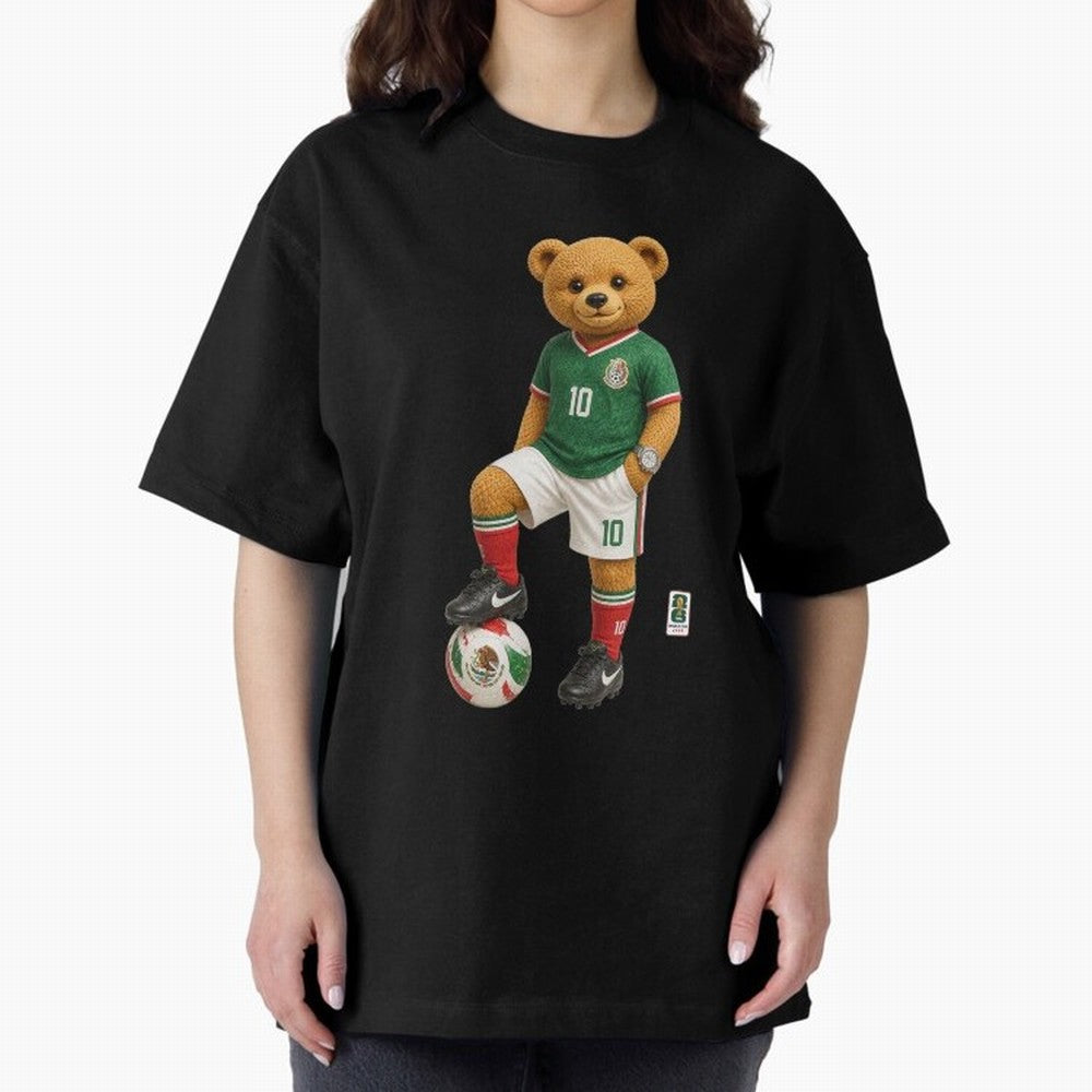 Mexico Soccer Bear World Cup Teddy Bear Classic T-Shirt Honor the Beautiful Game during FIFA World Cup 2026 Group Stage for Fans of Cristiano Ronaldo, Haaland and CR7 and Portugal, Bringing Match Day Excitement, Supporter Culture, Golden Goals and