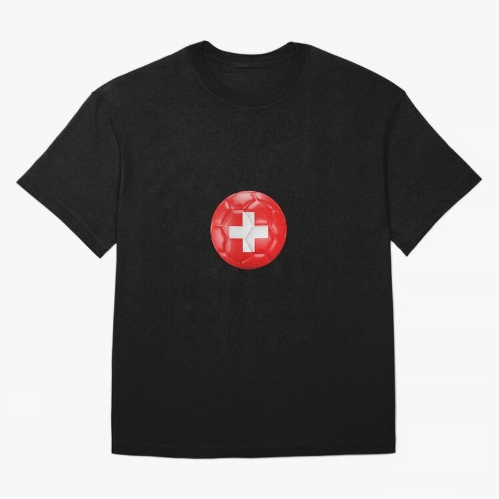 Switzerland Classic T-Shirt Experience the Global Stage of FIFA World Cup 2026 for Fans of Messi and Cristiano Ronaldo and England, Bringing Game Day Rituals, Football Legends, Country Pride and the Road to the Final; Ideal for Passionate Fans Who