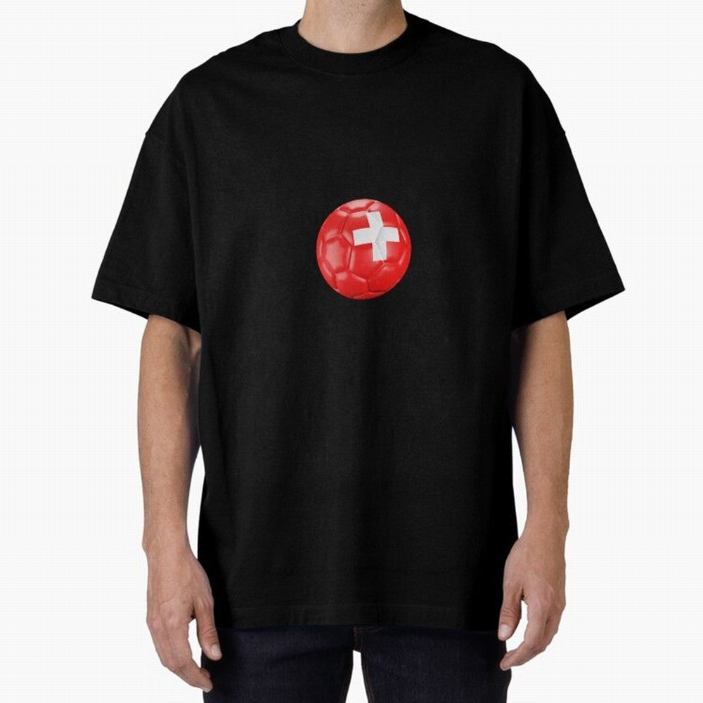 Switzerland Football Classic T-Shirt Honor Football Greatness during FIFA World Cup 2026 Group Stage Spirit, Built around Brazil, Haaland and Mbappe, Championship Spirit, Famous Goals, Roaring Crowds and International Football Unity; Made for Die