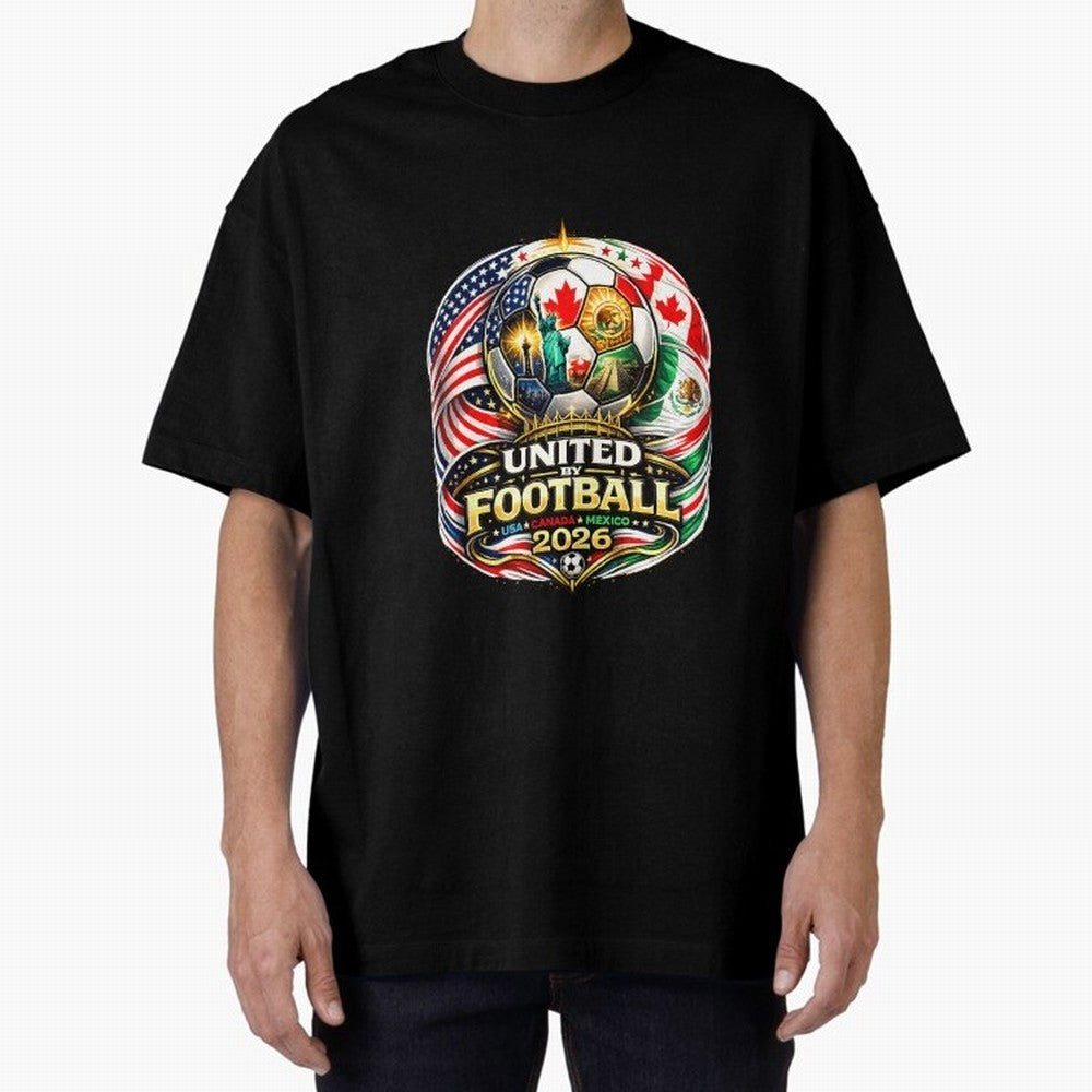 United By Football 2026 USA Canada Mexico Classic T-Shirt Remember Match Day Hype around FIFA World Cup 2026, Mbappe and Neymar, France and Portugal, Tournament Hype, Historic Matchups, Family Viewing Parties and Global Sports Pride; Perfect for