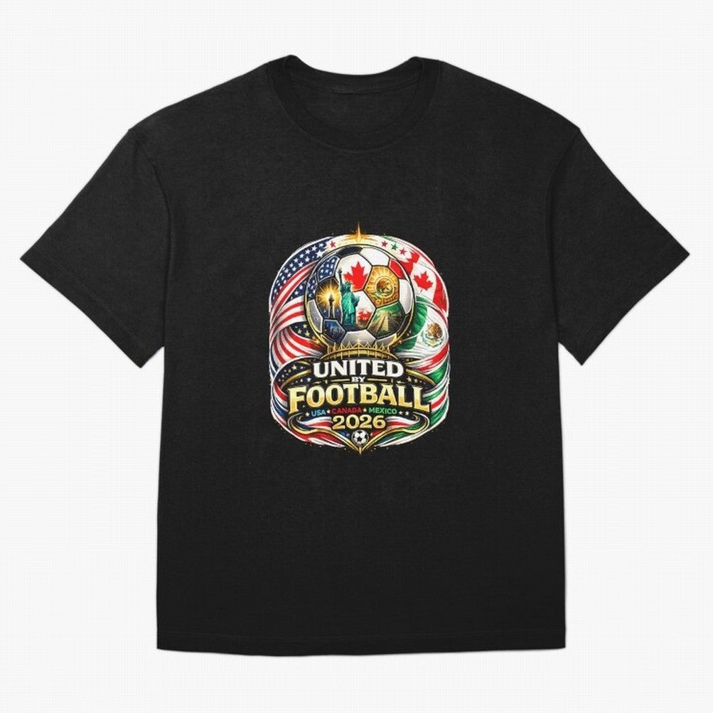 United By Football 2026 USA Canada Mexico Classic T-Shirt Remember Match Day Hype around FIFA World Cup 2026, Mbappe and Neymar, France and Portugal, Tournament Hype, Historic Matchups, Family Viewing Parties and Global Sports Pride; Perfect for