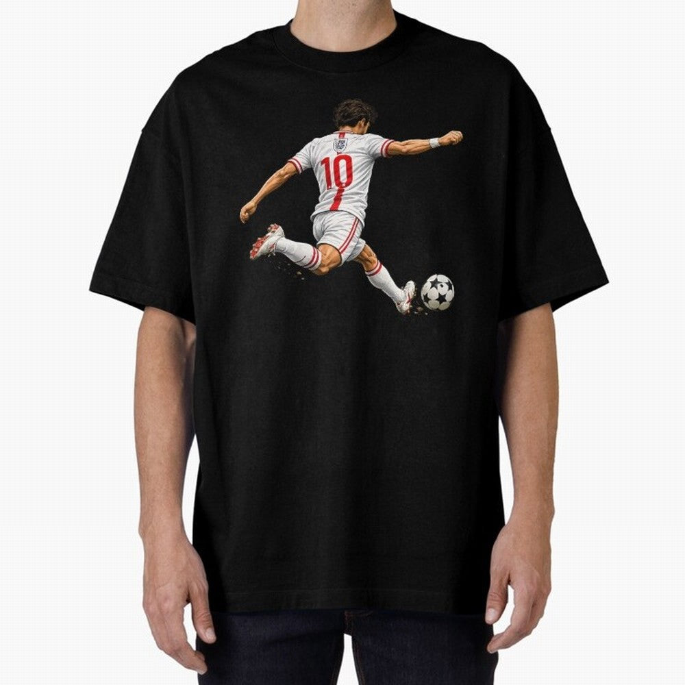 England Football Sticker Number 10 Three Lions Classic T-Shirt Make the Season About FIFA World Cup 2026 Group Stage for Fans of Messi and Portugal, Spain and Germany, Bringing Championship Spirit, Famous Goals, Roaring Crowds and International