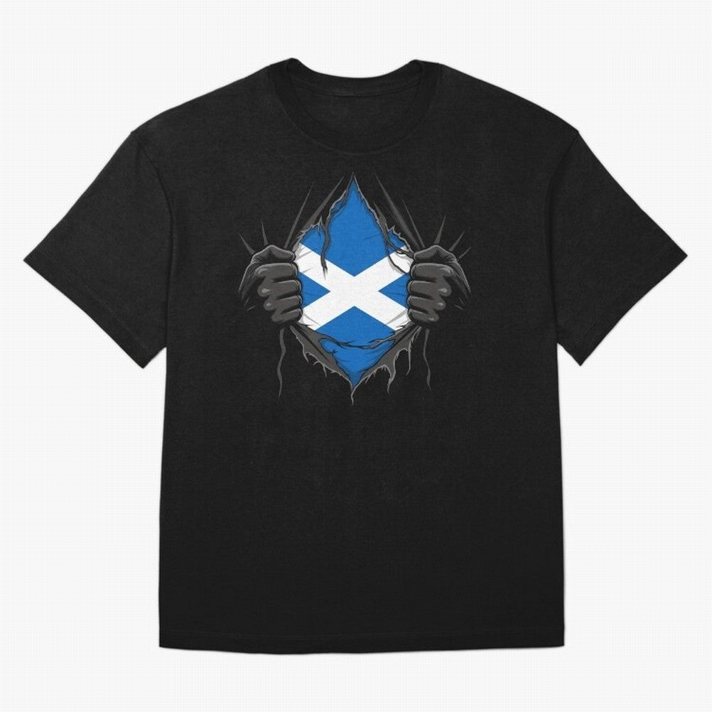 Scotland Flag - National Team Fans Classic T-Shirt Bring World Football Passion into FIFA World Cup 2026 Group Stage for Fans of Mbappe and Portugal, Bringing Champion Mindset, Group Stage Buzz, Knockout Tension and Passionate Fan Culture; Perfect