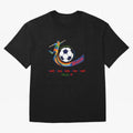 Football Striker Goal Celebration - Just One Kick Classic T-Shirt Relive Match Day Hype around FIFA World Cup 2026 USA Canada Mexico, Cristiano Ronaldo, Haaland and CR7, England and Germany, Sports Nostalgia, International Competition, Famous