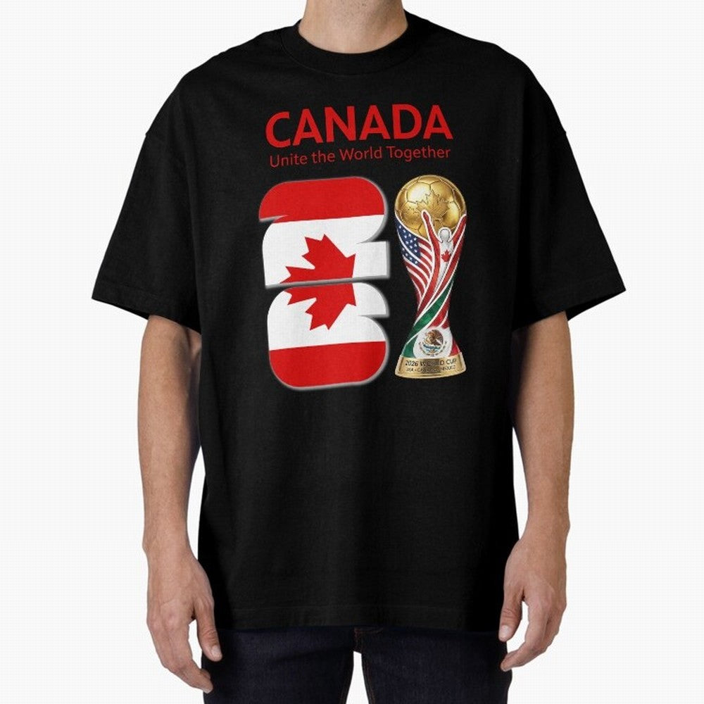 World Cup 2026, IMG 019, CANADA 001 Classic T-Shirt Support Iconic Players in FIFA World Cup 2026 USA Canada Mexico Spirit, Built around Brazil, Portugal and Argentina, Messi, CR7 and Mbappe, Match Day Excitement, Supporter Culture, Golden Goals