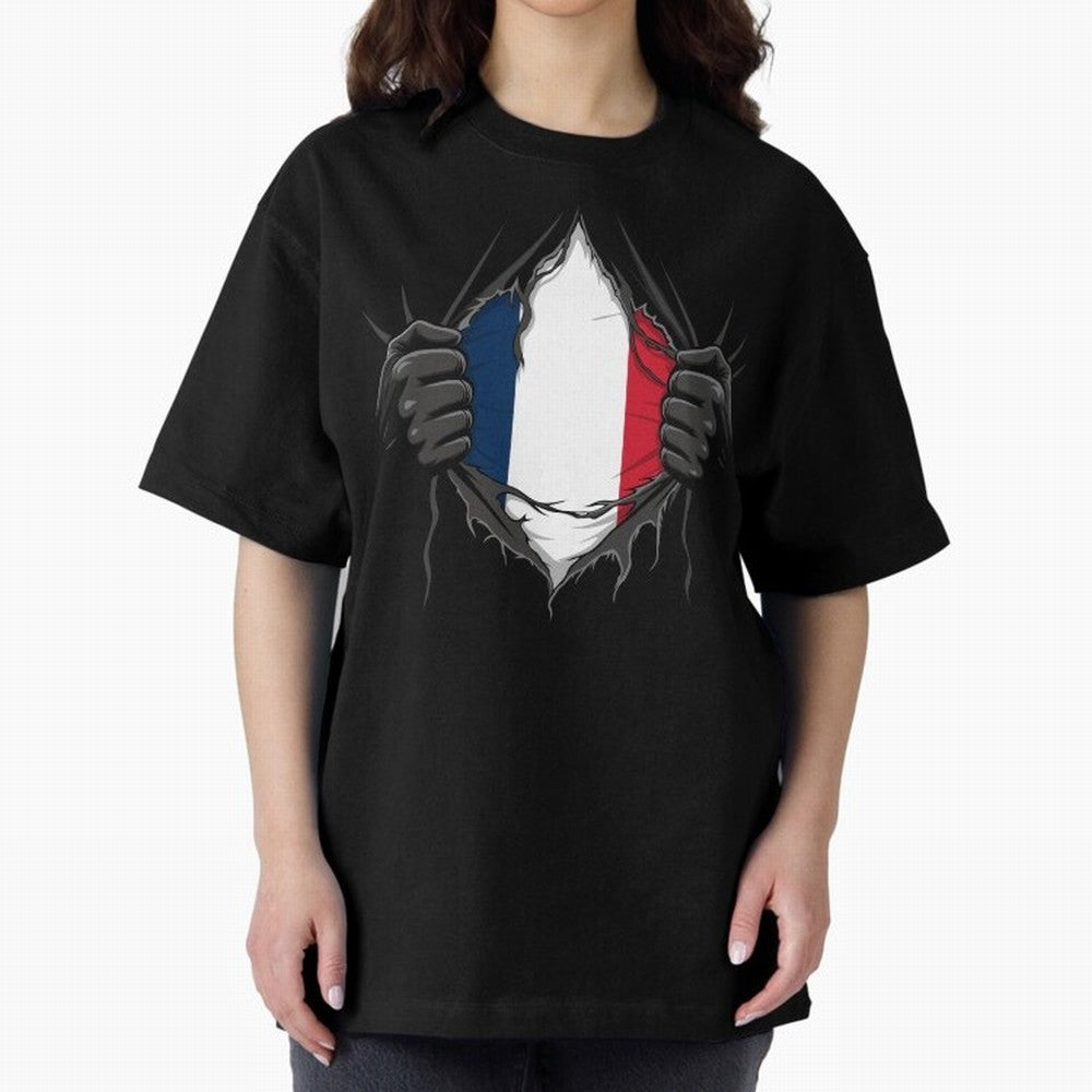 France Flag - National Team Fans Classic T-Shirt Enjoy Global Football Passion for FIFA World Cup 2026 USA Canada Mexico, Capturing Messi and Cristiano Ronaldo, Argentina, Soccer Culture, Superstar Moments, National Team Dreams and Competitive