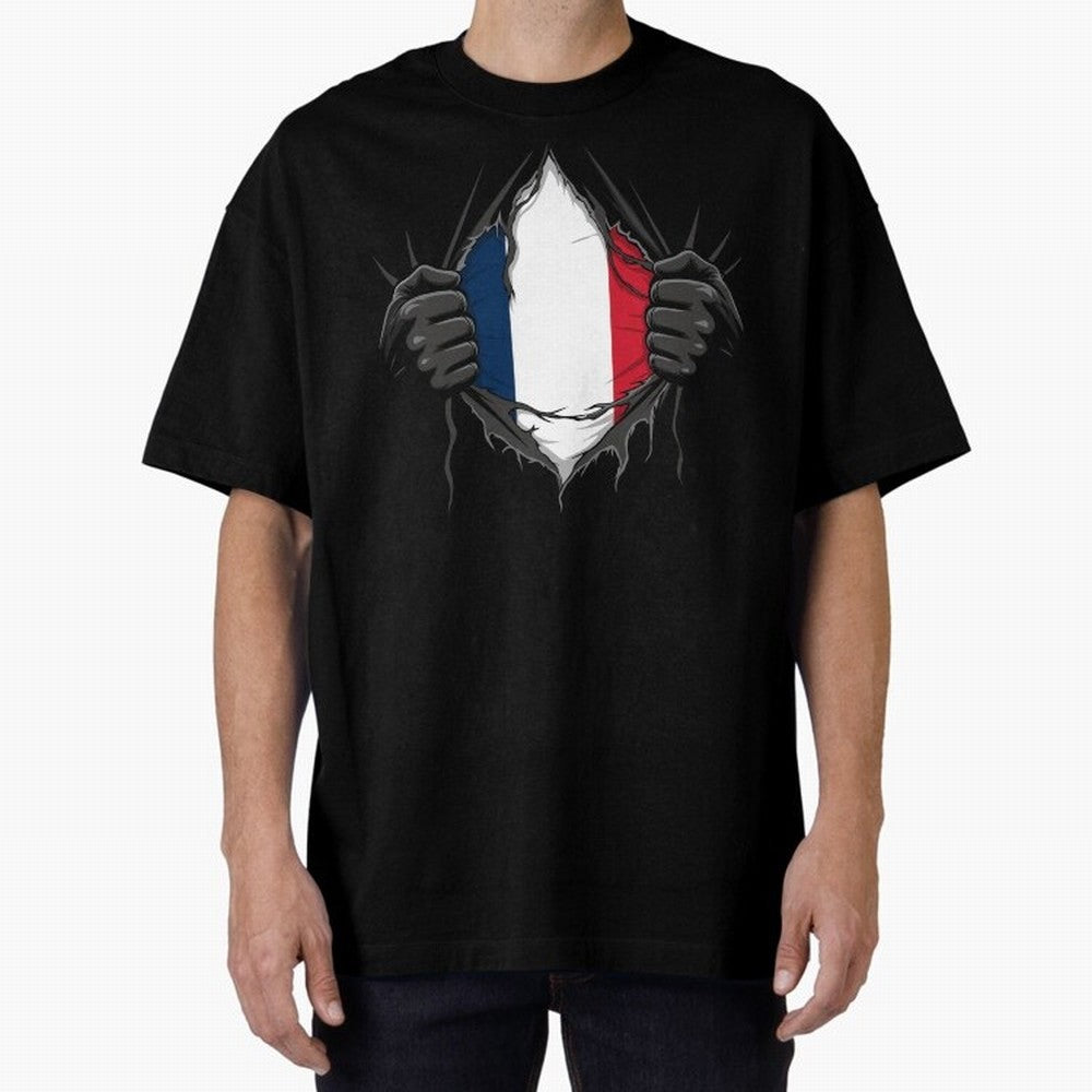 France Flag - National Team Fans Classic T-Shirt Enjoy Global Football Passion for FIFA World Cup 2026 USA Canada Mexico, Capturing Messi and Cristiano Ronaldo, Argentina, Soccer Culture, Superstar Moments, National Team Dreams and Competitive