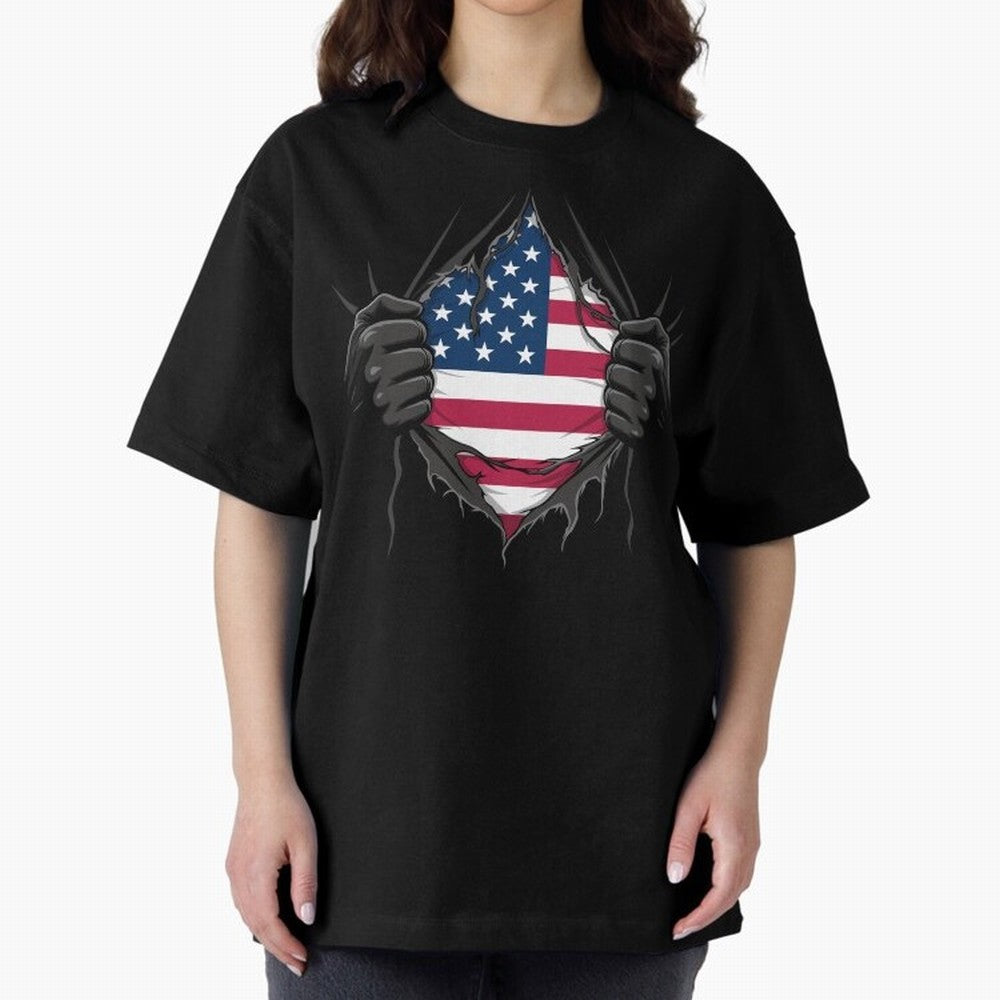 USA Flag - National Team Fans Classic T-Shirt Show Championship Spirit for FIFA World Cup 2026 Group Stage Spirit, Centered on Spain and Netherlands, Haaland and Mbappe, Championship Spirit, Famous Goals, Roaring Crowds and International Football