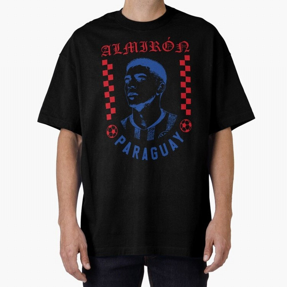 Almir¨®n Paraguay Soccer Legend Vintage Football Fan Graphic Classic T-Shirt Honor Football Greatness during Match Day Hype around FIFA World Cup 2026 USA Canada Mexico, Mbappe, England, Global Supporter Spirit, Legendary Goals, National Colors and