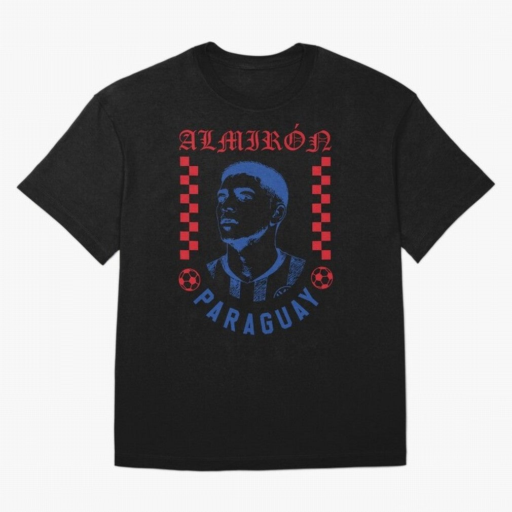 Almir¨®n Paraguay Soccer Legend Vintage Football Fan Graphic Classic T-Shirt Honor Football Greatness during Match Day Hype around FIFA World Cup 2026 USA Canada Mexico, Mbappe, England, Global Supporter Spirit, Legendary Goals, National Colors and
