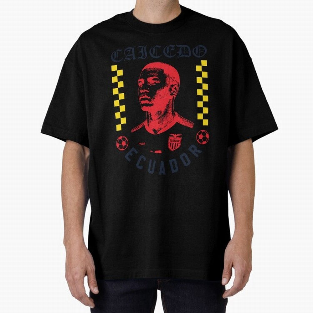 Caicedo Ecuador Soccer Star Retro Football Fan Design Classic T-Shirt Wear the Spirit of FIFA World Cup 2026 Spirit, Inspired by Netherlands, CR7, Goal Celebration Energy, Supporter Heritage, Football Icons and Worldwide Tournament Joy; Made for