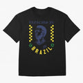 Vin¨ªcius Jr Brazil Soccer Legend Retro Football Fan Design Classic T-Shirt Celebrate the Magic of Global Football Passion for FIFA World Cup 2026, Filled with Messi, CR7 and Mbappe, France and Portugal, Retro Football Energy, Iconic Rivalries,