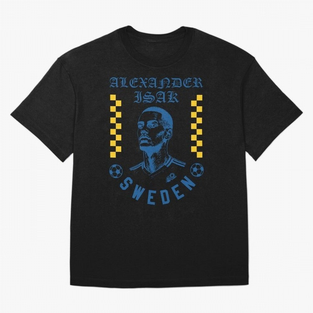 Alexander Isak Sweden Soccer Star Retro Football Fan Design Classic T-Shirt Wear the Spirit of the FIFA World Cup 2026 USA Canada Mexico Journey through CR7 Highlights, Argentina and Brazil Pride, Stadium Chants, National Pride, Trophy Dreams and