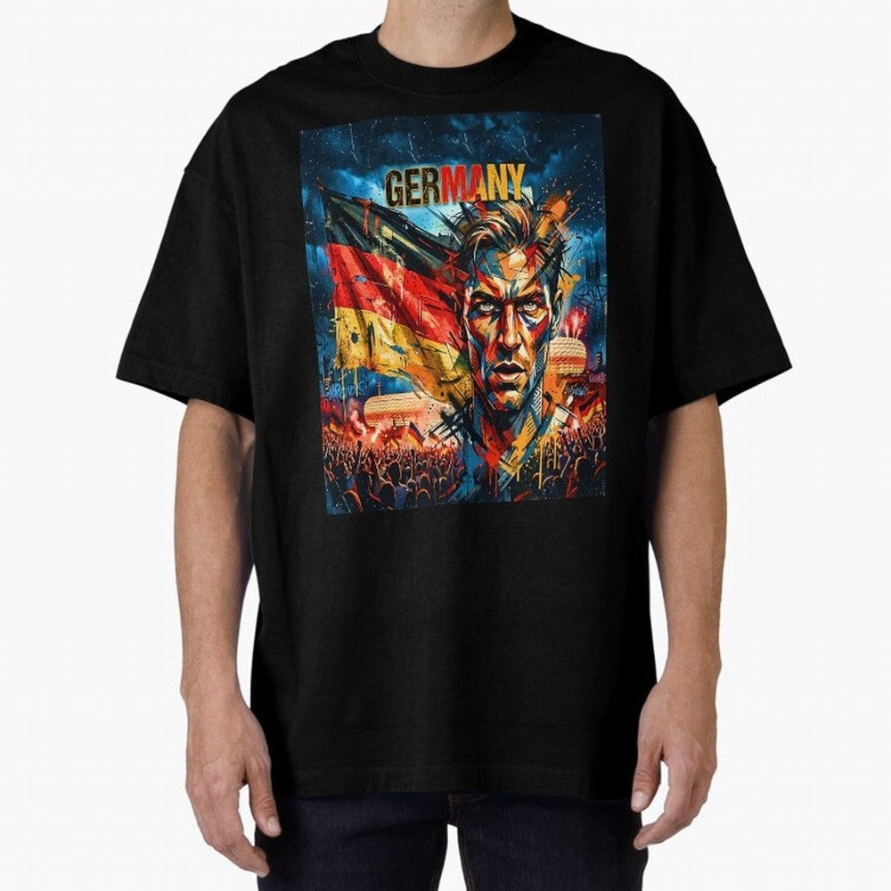 GERMANY FOOTBALL TEAM Classic T-Shirt Carry Global Football Passion for FIFA World Cup 2026, Celebrating CR7 and Messi, France and Portugal, Vintage Soccer Flavor, Modern Football Stars, National Flags and Final Night Emotion; Made for Die Hard