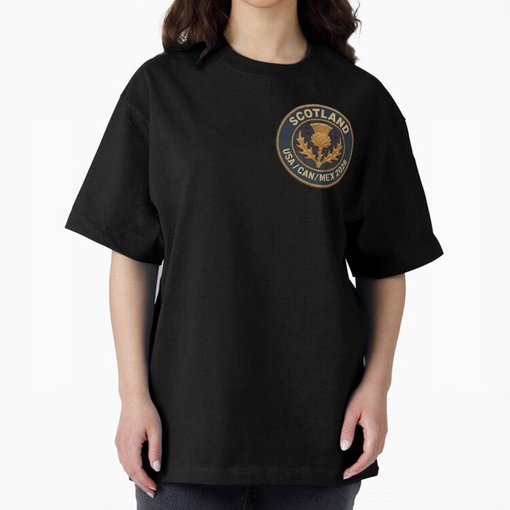 Scotland World Cup 2026 Thistle Classic T-Shirt Feel the Roar of FIFA World Cup 2026 Spirit, Centered on France, Neymar, Vintage Soccer Flavor, Modern Football Stars, National Flags and Final Night Emotion; Ideal for Football Dads, Football Moms,
