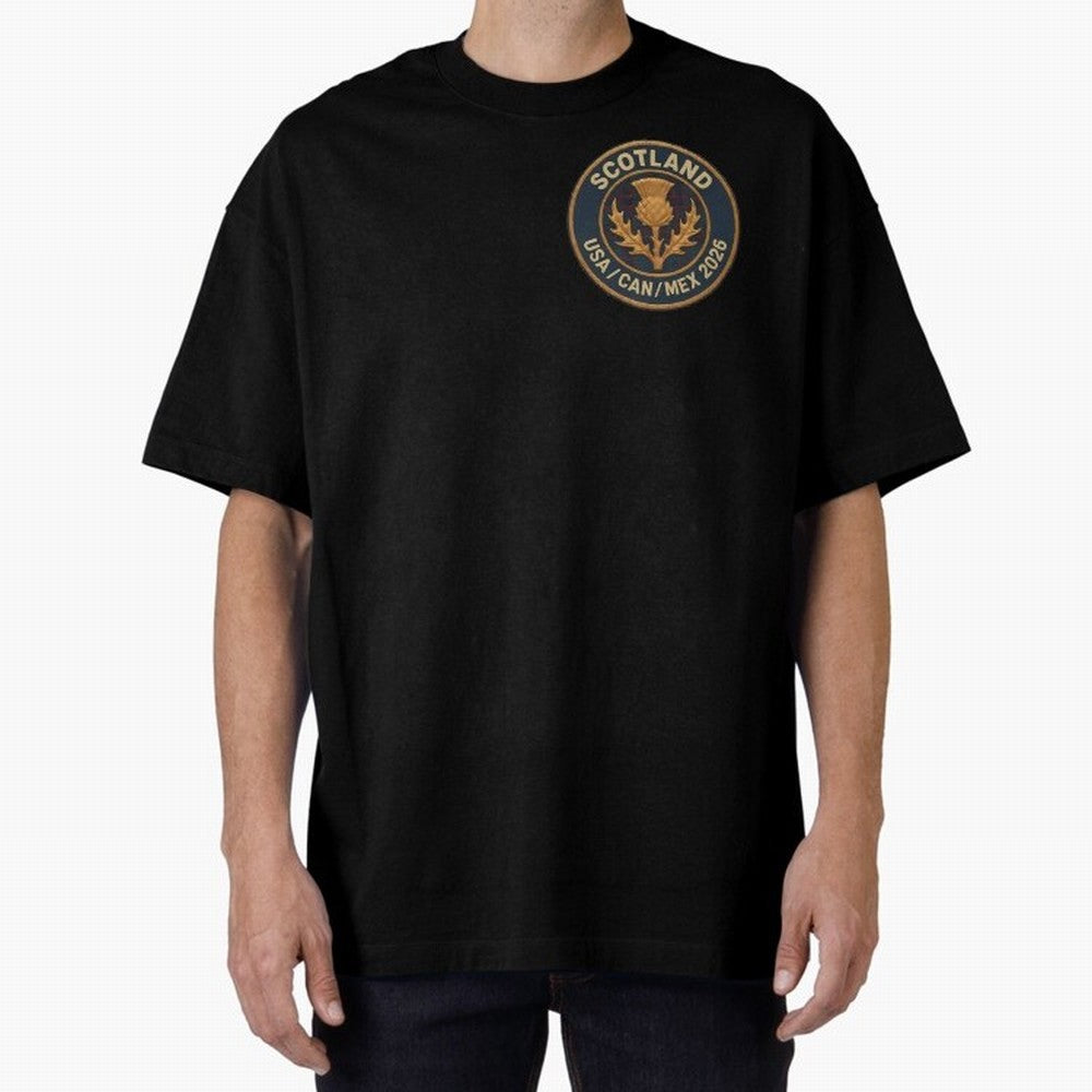 Scotland World Cup 2026 Thistle Classic T-Shirt Feel the Roar of FIFA World Cup 2026 Spirit, Centered on France, Neymar, Vintage Soccer Flavor, Modern Football Stars, National Flags and Final Night Emotion; Ideal for Football Dads, Football Moms,