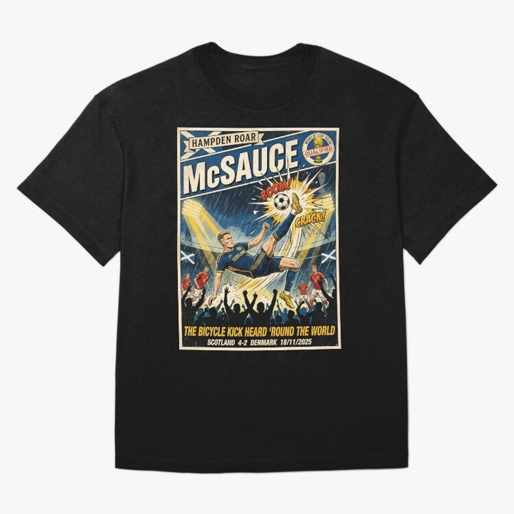 McSauce Goal November 18th 2025 Classic T-Shirt Get Ready for Match Day Hype around FIFA World Cup 2026, Neymar, France and Portugal, Football Festival Excitement, Trophy Ambitions, Country Rivalries and Star Player Buzz; Great for Supporters Who