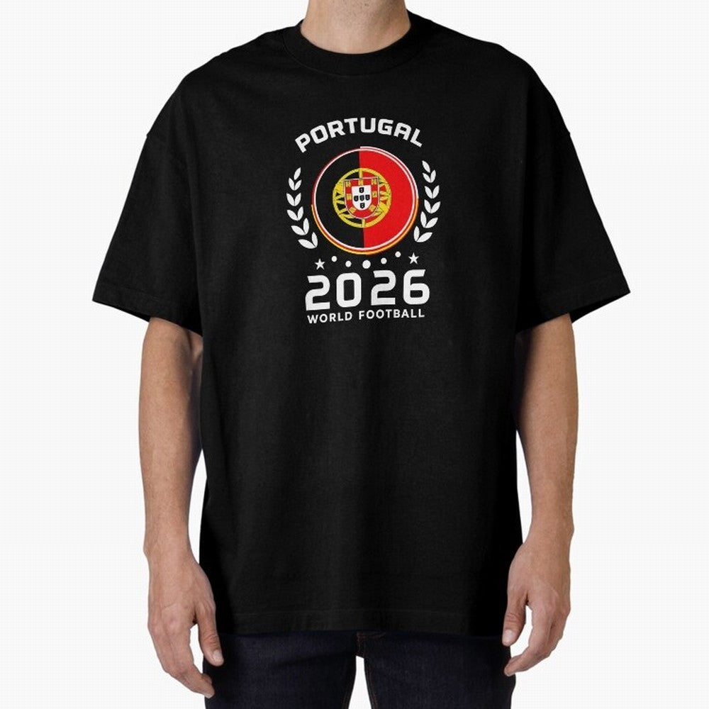 Portugal 2026 World Football Soccer Fan Design T-Shirt_87038236 Classic T-Shirt Relive the Noise and Pride of Global Football Passion for FIFA World Cup 2026 USA Canada Mexico, Driven by Messi and Cristiano Ronaldo, Portugal, Spain and Germany, Fan