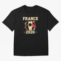 Front Print France Soccer World Cup 2026 - French Fan Gift T-Shirt_84561762 Classic T-Shirt Relive Legendary Nights from FIFA World Cup 2026 for Fans of Cristiano Ronaldo and Brazil, Portugal and Argentina, Bringing Sports Nostalgia, International