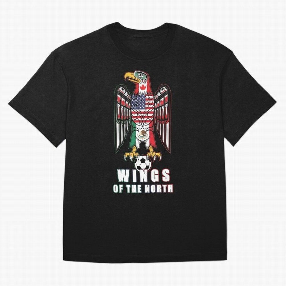 Eagle of the Americas - United Wings 2026 Classic T-Shirt Cheer for FIFA World Cup 2026 USA Canada Mexico for Fans of Messi, Neymar and Mbappe and Spain, Bringing Stadium Chants, National Pride, Trophy Dreams and Unforgettable Football Memories;