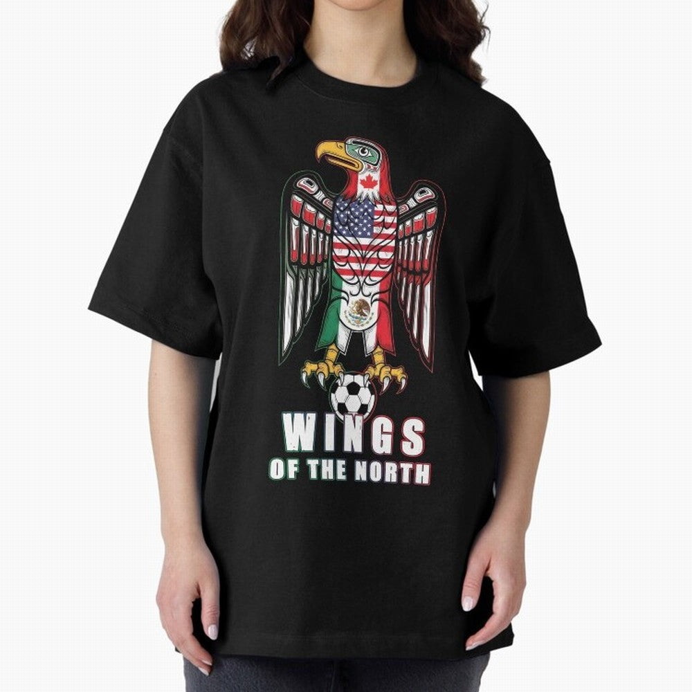 Eagle of the Americas - United Wings 2026 Classic T-Shirt Cheer for FIFA World Cup 2026 USA Canada Mexico for Fans of Messi, Neymar and Mbappe and Spain, Bringing Stadium Chants, National Pride, Trophy Dreams and Unforgettable Football Memories;