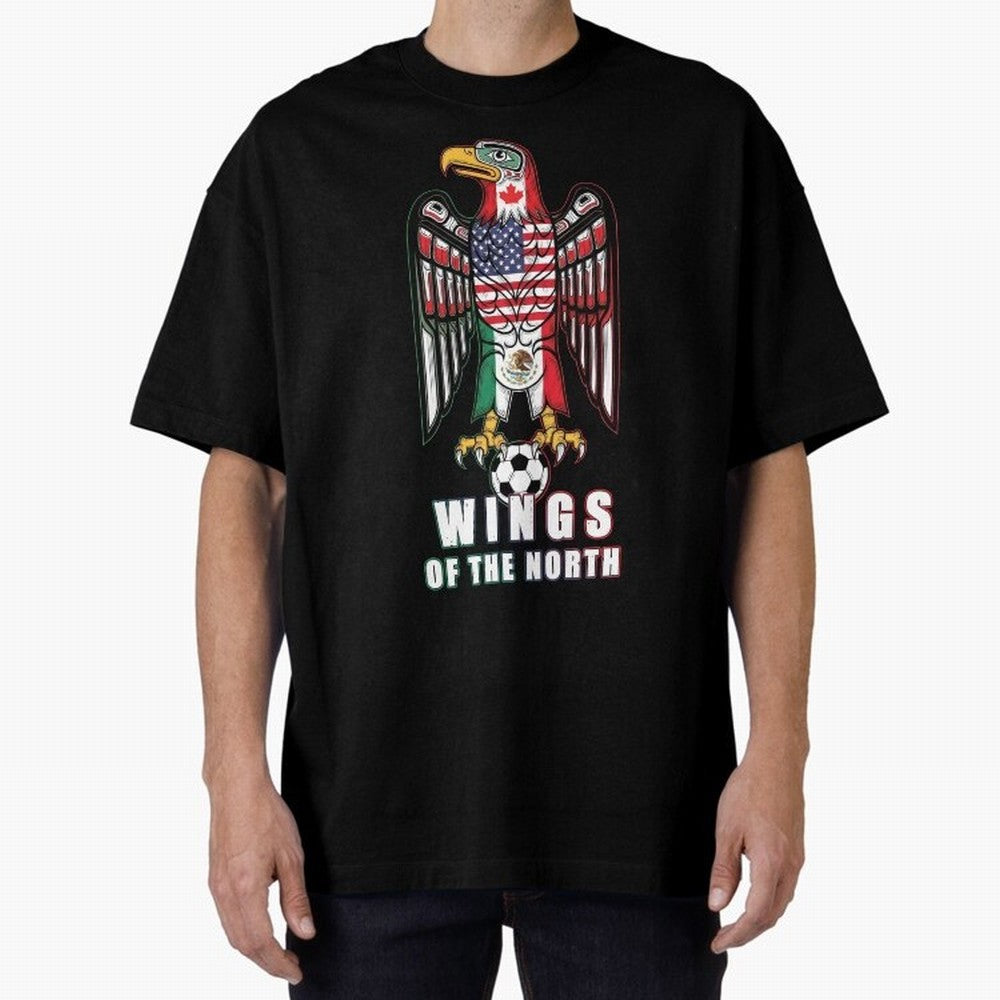 Eagle of the Americas - United Wings 2026 Classic T-Shirt Cheer for FIFA World Cup 2026 USA Canada Mexico for Fans of Messi, Neymar and Mbappe and Spain, Bringing Stadium Chants, National Pride, Trophy Dreams and Unforgettable Football Memories;