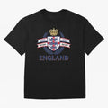 Royal England Football Spirit Classic T-Shirt Follow FIFA World Cup 2026 Group Stage for Fans of Mbappe and Argentina, Bringing Stadium Memories, Football Loyalty, International Chants and Championship Tradition; Great for Supporters Who Love