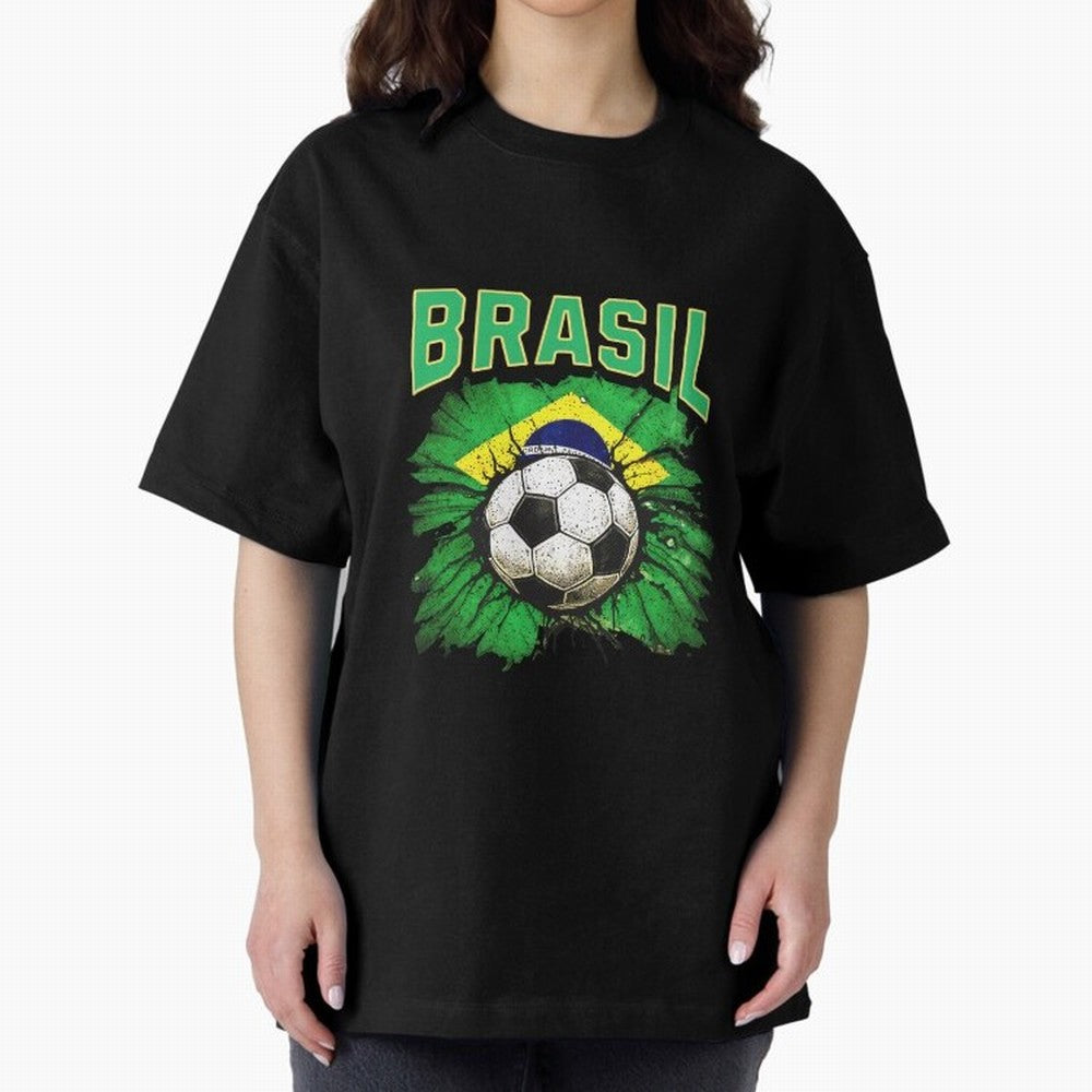2026 Brasil Cup Flag Soccer Pride Futbol Family Classic T-Shirt Represent the Passion of Match Day Hype around FIFA World Cup 2026 USA Canada Mexico, Neymar, Haaland and Cristiano Ronaldo, Argentina and Brazil, Retro Football Energy, Iconic
