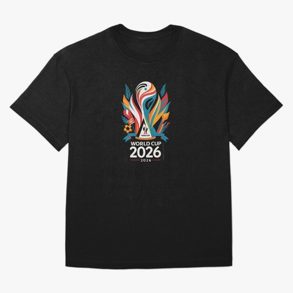 USA World Cup 2026 Football Fan T-Shirt_84827790 Oversized T-Shirt Represent Football Lovers during Global Football Passion for FIFA World Cup 2026, Highlighting Neymar, Haaland and Cristiano Ronaldo, Spain and Netherlands, Vintage Soccer Flavor,