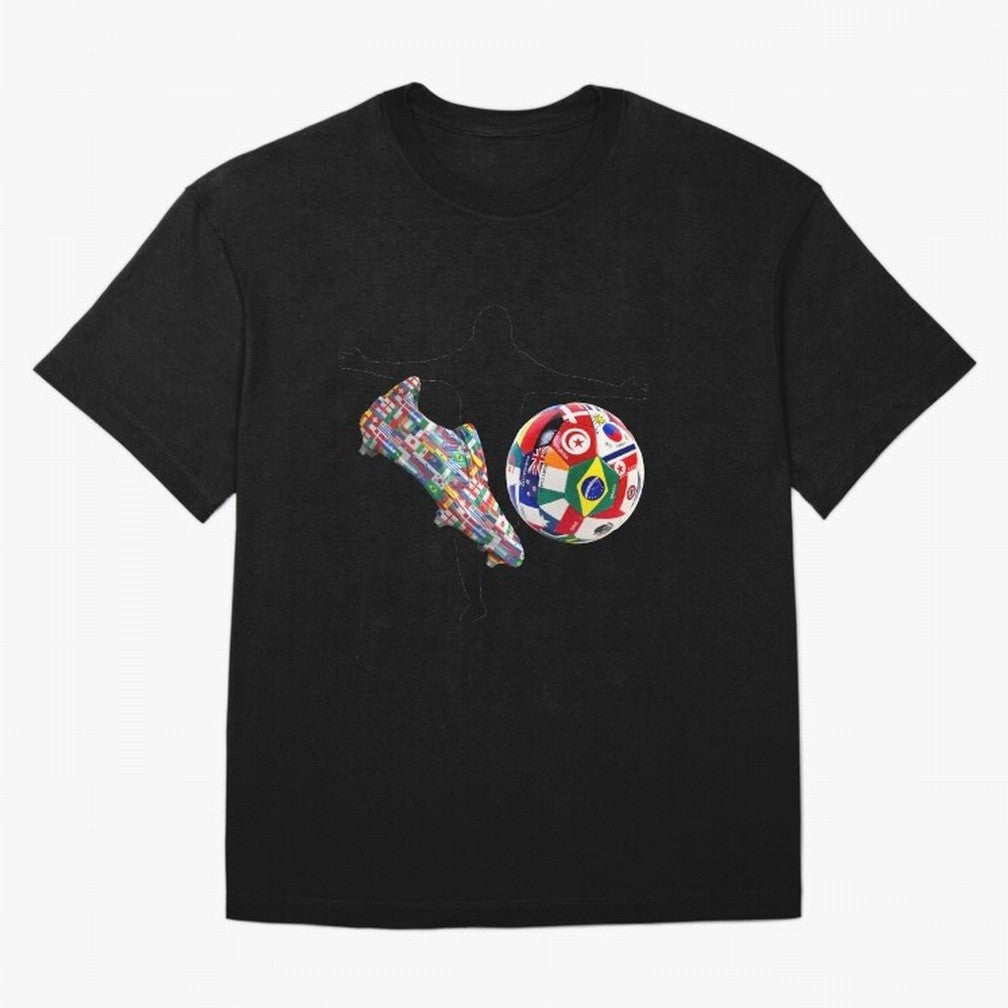 world cup Oversized T-Shirt Carry FIFA World Cup 2026 USA Canada Mexico for Fans of Messi and Cristiano Ronaldo and England, France and Netherlands, Bringing Global Supporter Spirit, Legendary Goals, National Colors and Tournament Celebration; Made