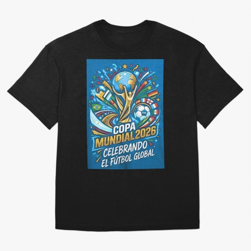 World Cup Oversized T-Shirt Represent Fans Who Live for Match Day Hype around FIFA World Cup 2026 Group Stage, Messi and Cristiano Ronaldo, Argentina, France and Brazil, Football Passion, Legendary Performances, Festival Vibes and Supporter