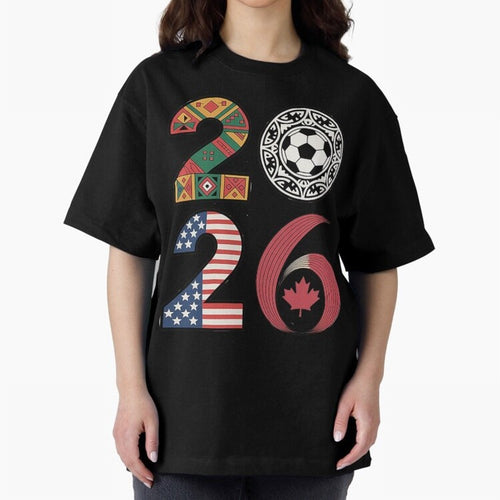 2026 Football Countries Oversized T-Shirt Cheer through Every Moment of Global Football Passion for FIFA World Cup 2026 Group Stage, Built around CR7, England, Championship Spirit, Famous Goals, Roaring Crowds and International Football Unity;