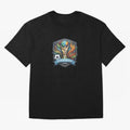 World Cup 2026 Football Crest - Retro Vintage Sticker Oversized T-Shirt Celebrate National Team Dreams in FIFA World Cup 2026 USA Canada Mexico for Fans of CR7 and Messi and Spain, Bringing Sports Nostalgia, International Competition, Famous