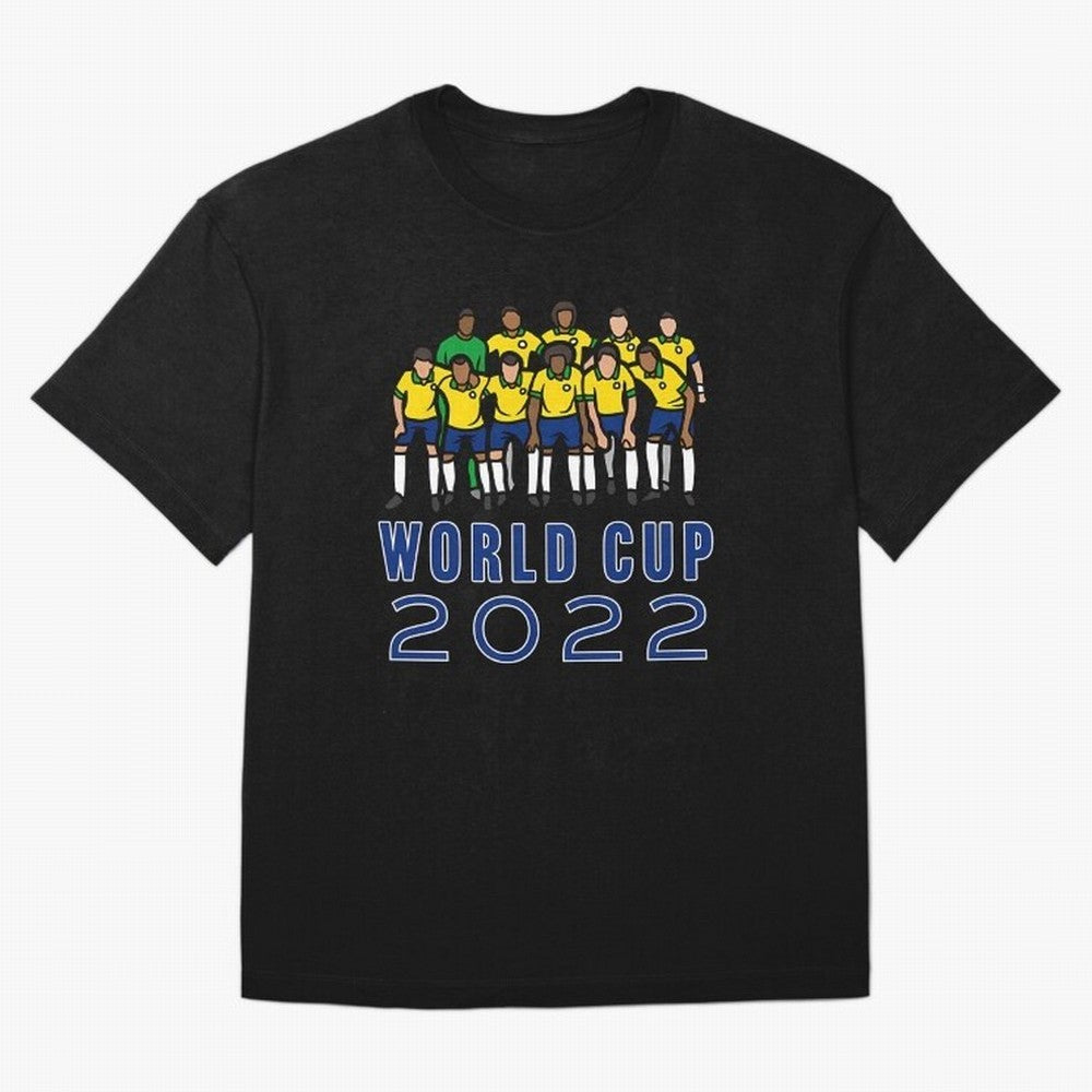 World Cup 2022 Oversized T-Shirt Celebrate Fan Culture around Global Football Passion for FIFA World Cup 2026, Celebrating CR7, Germany, Classic Soccer Heritage, Championship Pressure, Fan Loyalty and International Pride; Made for Collectors Who