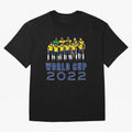 World Cup 2022 Oversized T-Shirt Celebrate Fan Culture around Global Football Passion for FIFA World Cup 2026, Celebrating CR7, Germany, Classic Soccer Heritage, Championship Pressure, Fan Loyalty and International Pride; Made for Collectors Who