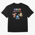 Soccer Mascots 2026 USA Mexico Canada Time To Play Oversized T-Shirt Make Memories around Match Day Hype around FIFA World Cup 2026 USA Canada Mexico, Mbappe, Argentina and Brazil, Global Supporter Spirit, Legendary Goals, National Colors and