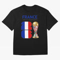 World Cup 2026, IMG 030, FRANCE 001 Oversized T-Shirt Feel the Trophy Chase of the FIFA World Cup 2026 USA Canada Mexico Journey through CR7 Highlights, Germany Pride, Game Day Rituals, Football Legends, Country Pride and the Road to the Final;
