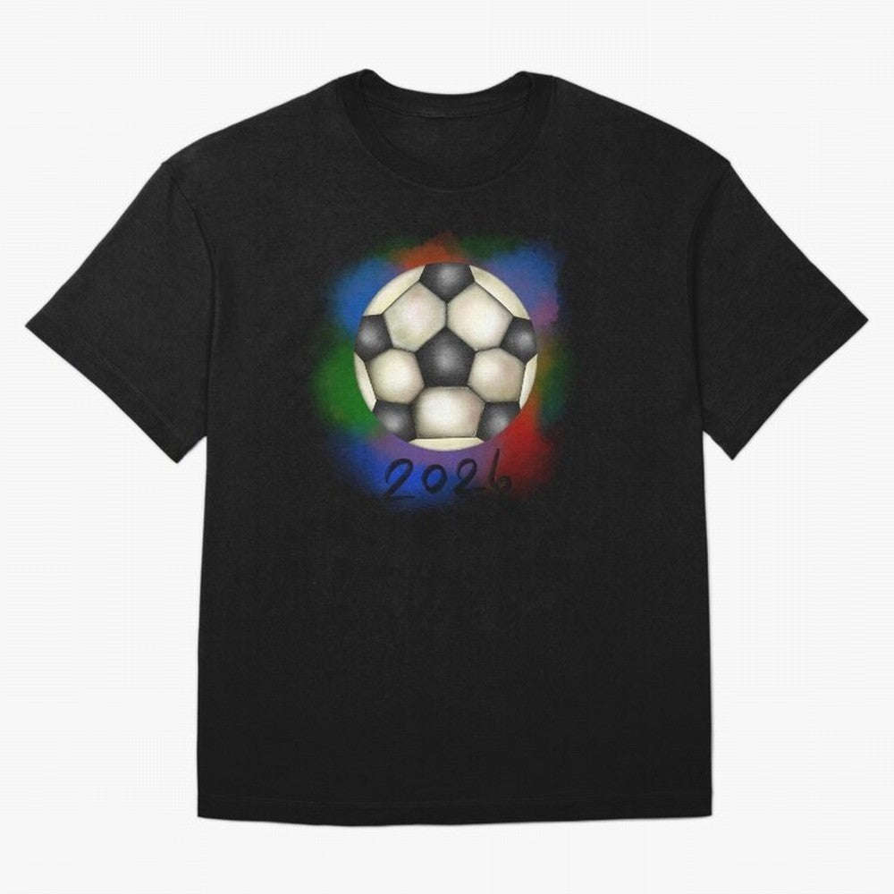 Football soccer Oversized T-Shirt Support the Legends of Global Football Passion for FIFA World Cup 2026, Inspired by CR7, Spain, Football Festival Excitement, Trophy Ambitions, Country Rivalries and Star Player Buzz; Built for Supporters Chasing