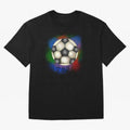 Football soccer Oversized T-Shirt Support the Legends of Global Football Passion for FIFA World Cup 2026, Inspired by CR7, Spain, Football Festival Excitement, Trophy Ambitions, Country Rivalries and Star Player Buzz; Built for Supporters Chasing