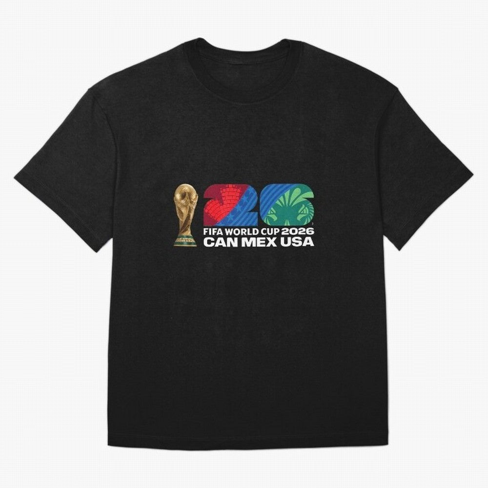 World Cup26 Host Country Trophy Oversized T-Shirt Celebrate Soccer Greatness during FIFA World Cup 2026 Spirit, Built around France, CR7, Champion Mindset, Group Stage Buzz, Knockout Tension and Passionate Fan Culture; Ideal for Passionate Fans Who