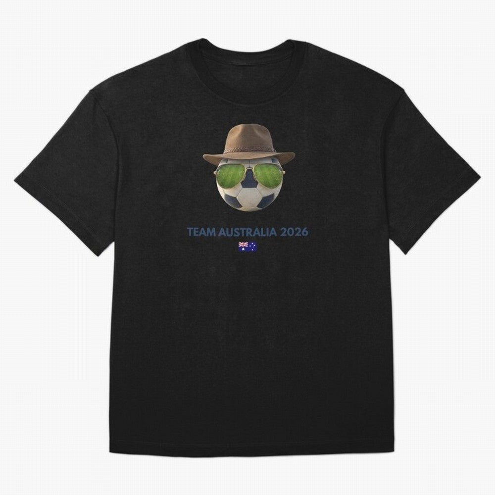 Soccer Fan Gear: Team Australia 2026 Oversized T-Shirt Bring Trophy Dreams to FIFA World Cup 2026 Featuring Haaland and Mbappe, Netherlands Energy, Goal Celebration Energy, Supporter Heritage, Football Icons and Worldwide Tournament Joy; Made for