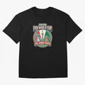 North America United Soccer 2026 Vintage Crest Oversized T-Shirt Back the Journey through the FIFA World Cup 2026 USA Canada Mexico Journey through Messi and Cristiano Ronaldo Highlights, Spain Pride, Retro Football Energy, Iconic Rivalries, Trophy