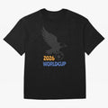 world cup 2026 Oversized T-Shirt Bring Stadium Energy to FIFA World Cup 2026 Spirit, Highlighting Argentina and Brazil, Mbappe, Champion Mindset, Group Stage Buzz, Knockout Tension and Passionate Fan Culture; Perfect for Supporters Who Want Bold